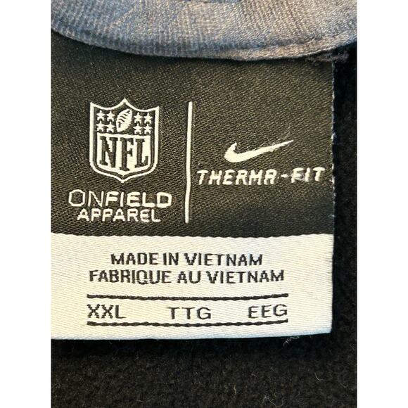 Nike San Francisco 49ers On-Field Apparel NFL Sideline Hoodie XXL - Picture 7 of 11